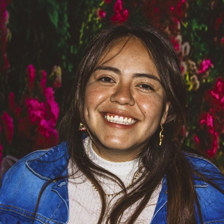 Portrait of Nova Calderon, group coordinator and fusion cooking expert